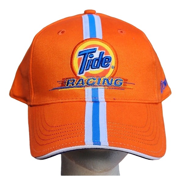 Tide Racing Strapback Adjustable Baseball Cap Embroidered 100% Cotton - Picture 1 of 6